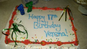 Lovina's family celebrated daughter Verena's 17th birthday with a surprise party.